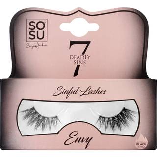 SOSU Cosmetics 7 Deadly Sins Lashes Falske øjenvipper Envy 1 stk. - 1 stk.