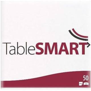 Tablesmart Airlaid Serviet 40x40 Cm Hvid 600 Stk.