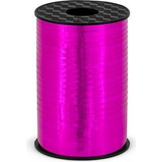 225 meter Gavebånd Metallic fuchsia 5mm bred