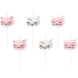 6 stk Cupcake lys - Killinger