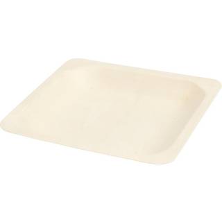 Firkantede Tallerkener 14x14 cm - 12 stk.