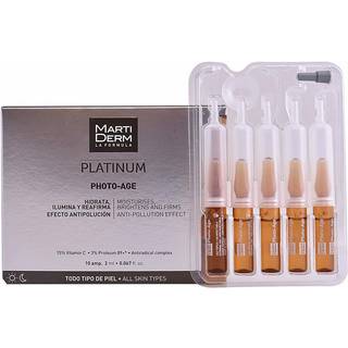 MartiDerm Platinum Photo Age HA+ Serum mod aldring I ampuller Med C-vitamin 10x2 ml - 10x2 ml