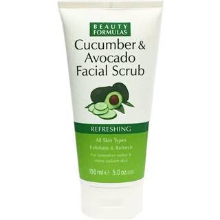 Beauty Formulas Agurk & Avocado Ansigtsscrub - 150ml