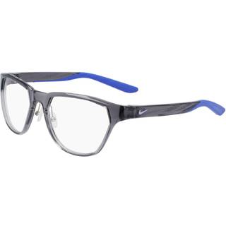 Nike Unisex NIKE 7400 034 Optiske stel Acetat Grå Geometrisk