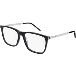 SAINT LAURENT Mand SL 345 001 Optiske stel Acetat Sort Firkantet
