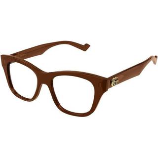 Gucci GG0999O 003 52 Briller Kvinder Brun - Shiny Brown - 52mm
