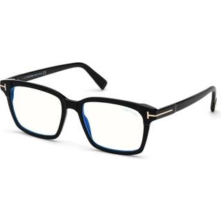 Tom Ford FT5661-B Blue-Light Block 001 49 Briller Mænd Black - Shiny Black - 49mm