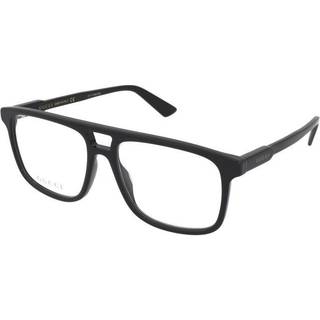 Gucci GG1035O 001 55 Briller Mænd Black - Shiny Black - 55mm