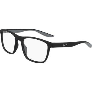 Nike Mand NIKE 7037 001 Optiske stel Acetat Sort-opaque Firkantet