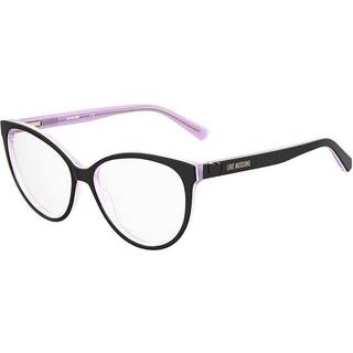 Moschino Kvinde MOL591 807 Optiske stel Acetat Sort Cat Eye