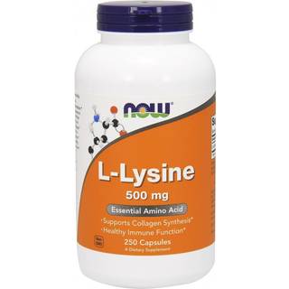 NOW Foods L-Lysin (L-Lysin Monohydrochlorid) 500 mg