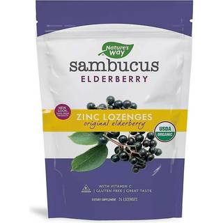 Natures Way - Sambucus Immune Økologiske Pastiller 24 stk