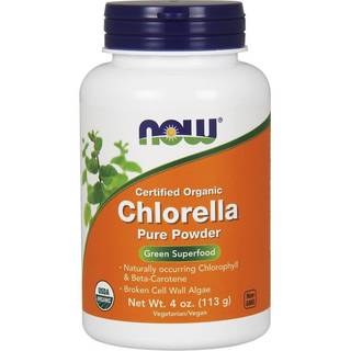 Økologisk rent chlorellapulver - 113 g