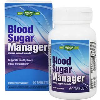 Nature's Way – Blood Sugar Manager Tablets 60 stk