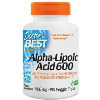 Alpha Lipoic Acid, 600mg - 180 kapsler