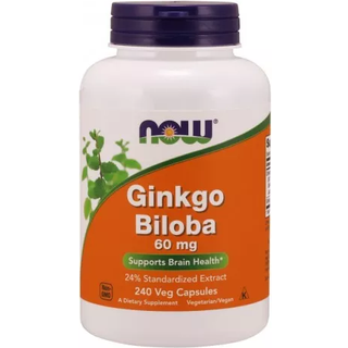 NOW Foods Ginkgo Biloba Ekstra 120 mg
