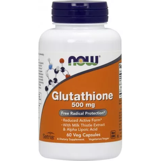 NOW Foods Glutathion 500 mg kapsler