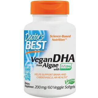 Vegansk DHA fra alger, 200mg - 60 vegetabilske softgels