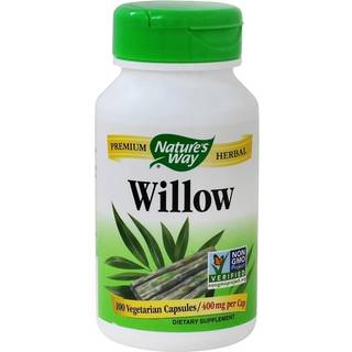 Nature's Way - Willow Bark 100 Veg Kapsler