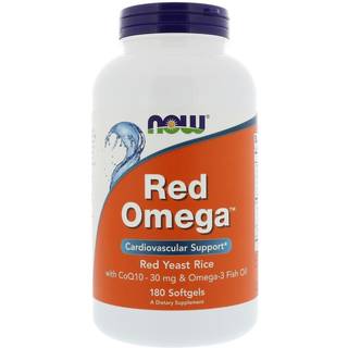 Rød Gærris Omega - 180 softgels