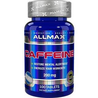 AllMax Nutrition - Koffein, 200mg - 100 tabletter
