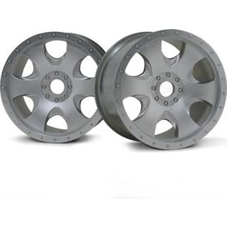 HPI - HP3193 - Warlock Wheel Matt Chrome(83X56Mm/2Pcs)