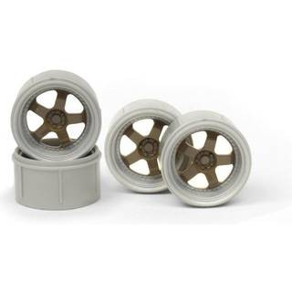 HPI - HP120171 - WORK MEISTER S1 WHEEL OLIVE (MICRO 4PCS)