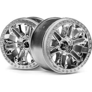 HPI - HP116736 - 6-Shot St Wheel (Chrome/2Pcs)
