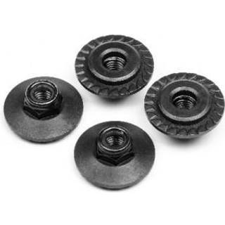 Maverick - MV29092 - FLANGED LOCK NUT M5X8MM (4PCS)
