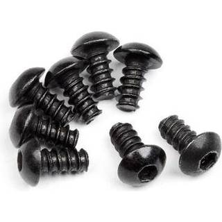 HPI - HP103672 - TP. BUTTON HEAD SCREW M3x6mm (HEX SOCKET/8pcs)