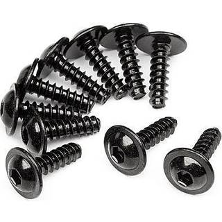 Maverick - MV23075 - T.P FLANGED SCREW M3X10MM (10 PCS)
