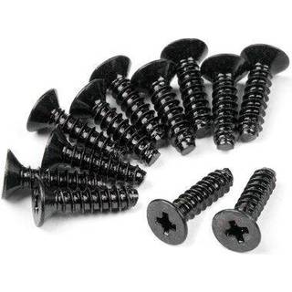 HPI - HPZ477 - TP FLAT HEAD SCREW M2.6X10MM (12PCS)