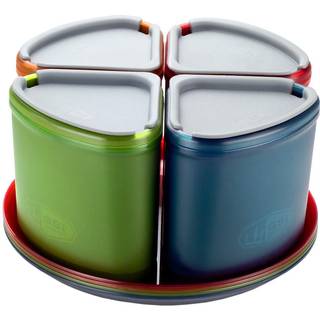 GSI Outdoors Infinity 4 Person Compact Table Set Multicolor, OneSize