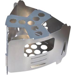 Bushcraft Essentials - Bushbox Ultralight - Kogeapparater til tørbrændstof metallic