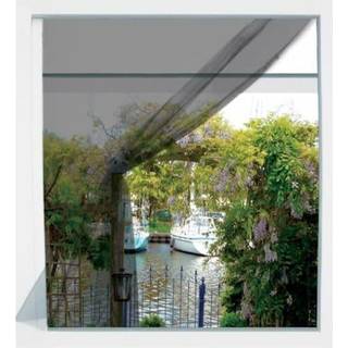 Insektnet til vindue sort 130x150 cm