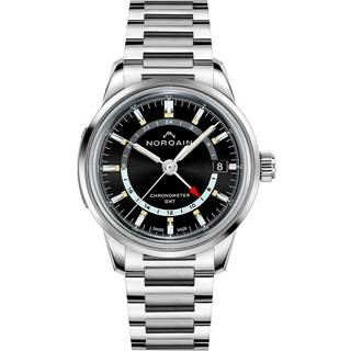 NORQAIN Freedom 60 GMT NN2100SG/B211 - Herre - 40 mm - Analog - Automatisk - Safirglas