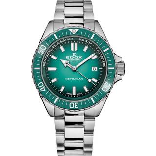 Edox 80120-3VM-VDN1 Skydiver Neptunian Automatik Herrenuhr 44mm 100ATM