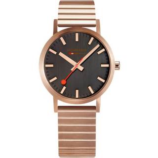 Mondaine A660.30314.16SBR Classic Schwarz und Rosé 36mm 3ATM