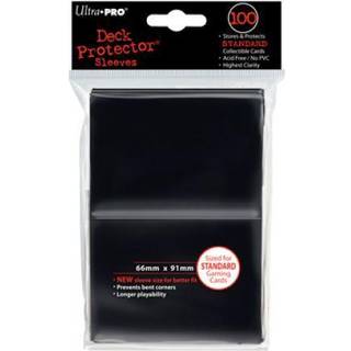 UP - Standard Sleeves - Black (100 Sleeves)