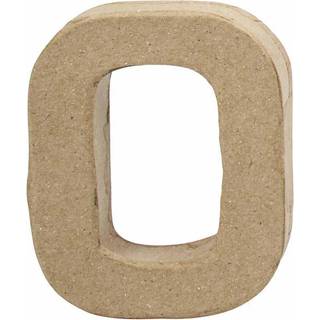 Håndlavet Papmaché Tal - 10 cm Høj, Unik Dekoration