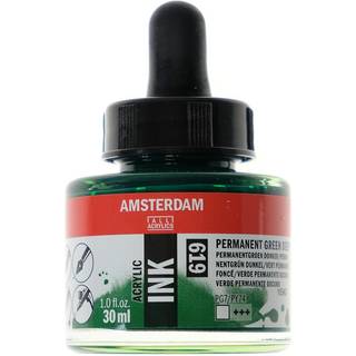 Amsterdam Akryl Ink, 30 ml. Perm. Green Dp (619)