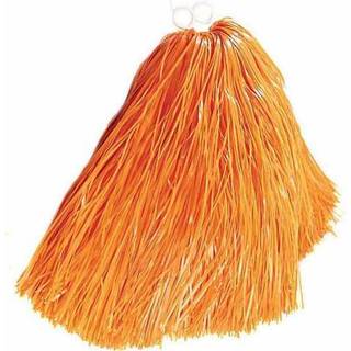 Orange pom pom