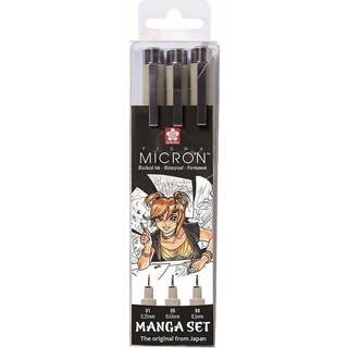 Pigma Micron Manga Set