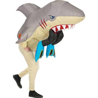 Shark Attack, oppusteligt kostume