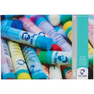 Weiche Pastellfarben Set 24 Farben - Mehrfarbig