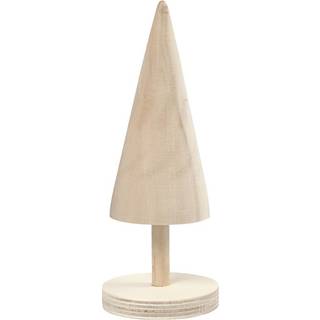 Juletræ, H: 15,5 cm, diam. 5 cm, 1 stk.