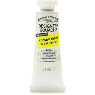 Winsor & Newton Designers Gouache 14 ml – Primary yellow 527