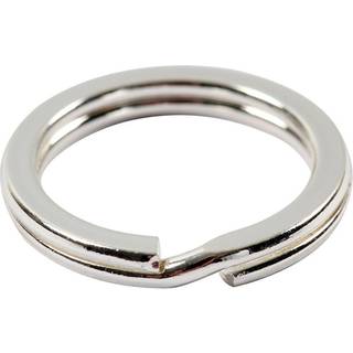 Forsølvet Splitring 15 mm - 15 stk. til Smykker