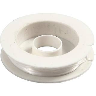 Flad Elastiksnor 1 mm - 10 m til Smykkedesign