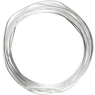Sølvtråd 1,2 mm - 3 meter til kreative projekter